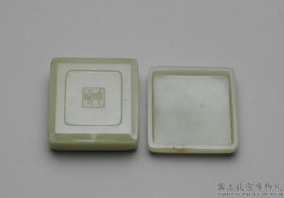 图片[3]-Square white jade box with “Haiwu tianchou” motif for blessing longevity, Attributed to  Lu Zigang, Ming dynasty (1368-1644)-China Archive